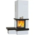 Produktbild: Hark Kaminofen Nebraska Bank Links Marmor Schwarz-Weiß 8 kW EEK: 