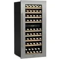 Produktbild: Klarstein Weinkühlschrank Vinsider Duo | 79 Flaschen | 2 Kühlzonen | UV-Schutz | 9 Regale | Touch Edelstahl