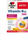 Produktbild: Doppelherz Vitamin B12 500 Tabletten 120 St