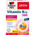 Produktbild: Großpackung Doppelherz Vitamin B12 500 Mini-Tabletten 4009932132625