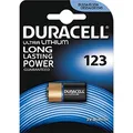 Produktbild: Batterie Photo 3V CR123A DURACELL DUR123106 1St 5000394123106