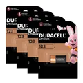 Produktbild: 4x Duracell 123 CR17345 DL123A CR123A 3V Photo Lithium Batterie im 1er Blister
