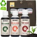 Produktbild: Biobizz Try-Pack Indoor Dünger Grow Set 3x 250ml Organisch Wachstum Bio Growbox