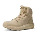Produktbild: NORTIV 8 Herren Militärische Taktische Stiefel Leichte Bequeme Stiefel für die Arbeit den ganzen Tag Seitlicher Reißverschluss Motorrad Kampf Wanderschuhe,Size 40,Sand,SNMT241M