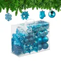 Produktbild: Weihnachtskugeln Tannenbaumkugeln Weihnachtsbaumschmuck 100er Set Baumkugeln