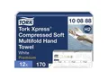 Produktbild: TORK Xpress komprimierte Multifold-Papierhandtücher, VE 2040 Stk, weiß, LxB 320 x 212 mm