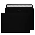 Produktbild: Blake Colour | schwarze Briefumschläge C5 (162 x 229 mm) | 25 Stück | 120 g/m² | FSC-zertifiziert | selbstklebend | umschläge Schwarz | Bastelset | Bürobedarf | Farbige Umschläge/Kuvert (45314)