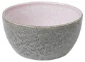Produktbild: BITZ Schüssel, Schale, Müslischale, Snackschale aus Steingut, 14 cm im Durchmesser, Grau/Hellrosa