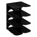Produktbild: 5five - schuhschrank plastik accs schwarz 4p