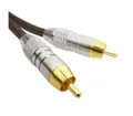 Produktbild: RØDE Rode Cinch-Kabel RCA Kabel 2x Stecker Braun 3m Audio-Kabel, (300 cm), Hochqualitative Signalübertragung