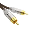 Produktbild: RØDE Cinch-Kabel RCA Kabel 2x Stecker Braun 3m