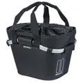 Produktbild: Basil Vorderradkorb Classic Carry All KF schwarz Stofftasche Klickfix