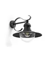 Produktbild: Philips Topiary wall lantern black 1x60W 230V