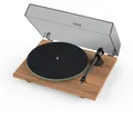Produktbild: Pro-Ject T1 EVO Standard Plattenspieler mit OM10 Tonabnahmer, Walnuss