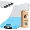 Produktbild: Arensberger Anna Gelschaum Matratze 180x200 cm – 13 cm NANOCELL® Gel-Schaum – H3 Härtegrad – Atmungsaktiv – Abnehmbarer Bezug 240g/m² – Waschbar bis 60°C – Rollmatratze Komfortmatratze