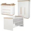 Produktbild: Roba Babyzimmer, Weiß, Holz, 1x1x1 cm, Babymöbel, Babyzimmer-Sets
