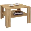 Produktbild: CARO-Möbel Couchtisch, Wildeiche, Holzwerkstoff, Mode, Quadratisch,Quadratisch, 68x41x68 cm, Wohnzimmer, Wohnzimmertische, Couchtische