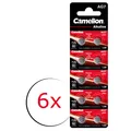 Produktbild: Camelion 6x 10er AG7 195 395 399 SR926 SR927 LR927 Knopfzelle 1,5V Batterien
