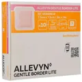Produktbild: Smith & Nephew Wundpflaster ALLEVYN Gentle Border Lite 7,5x7,5 cm Schaumverb.