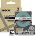 Produktbild: Epson LabelWorks LK-5TBJ - Schwarz auf mattem Klar - Rolle (1,8 cm x 8 m)