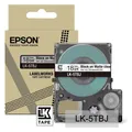 Produktbild: Epson Matte Clear/Black 18mm LK-5TBJ (1.80 cm, Schwarz, Transparent) (C53S672066)
