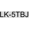 Produktbild: Epson LabelWorks LK-5TBJ - Schwarz auf Matt-Transparent - Rolle (1,8 cm x 8 m) 1 Kassette(n) Hängebox - Bandkassette - für LabelWorks LW-C410, LW-C610