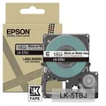 Produktbild: EPSON Schriftband LK LK-5TBJ C53S672066, 18 mm, schwarz auf transparent, 1 St.