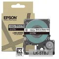 Produktbild: EPSON Schriftband LK LK-5TBJ C53S672066, 18 mm, schwarz auf transparent, 1...
