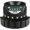 Produktbild: VEVOR Geldzählmaschine münzen 220 V, Kleingeld Sortierer 300 Münzen pro Min, Geldsortierer münzen 700 Münzen Kapazität, Münzzähler Euro Münzz