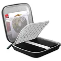 Produktbild: Lacdo Externe DVD CD Laufwerk Festplatten Tasche für Apple USB SuperDrive, HP F6V97AA, ASUS ZenDrive U9M/U8M, Dell Slim DW316, LG GP60/GP57 Brenner USB Laufwerk HartschalentascheCase, Schwarz