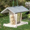 Produktbild: zooprinz Vogelhaus Bird Kitchen | Weiß | Wetterfest | Vollholz | Plexiglas mit Aufhängung - Weiß
