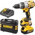 Produktbild: DEWALT  Akku-Schlagbohrschrauber 18V / 5,0Ah, mit 2 Akkus und Koffer DCD999NT-XJ