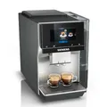 Produktbild: Siemens Kaffeevollautomat EQ700 classic, großes farbiges TFT-Display, 36 Heiß- und Kaltgetränke, Cold Brew, 10 Favoriten, 2-Tassen-Funktion, Steuerung per App, autom. Reinigungsystem, Silber, TP715E17