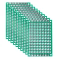 Produktbild: 10er Lochrasterplatte doppelseitig PCB Board Prototype Lochrasterplatine, 4x6cm
