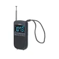 Produktbild: Camry CR 1905 tragbare Mini-Radio USB-C Alarmfunktion 900 mAh Schwarz