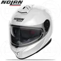 Produktbild: Integral Helm NOLAN N80-8 Klassisch 005 n-Com Metal White Weiß Glänzend Tg. L