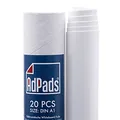 Produktbild: AdPads® Elektrostatische Whiteboard Folie A1 | Selbstklebendes Flipchart-Papier, 20 Blatt, weiß | Static Sticky Whiteboard Paper | Haftet auf allen Oberflächen, beweglich und verschiebbar
