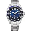 Produktbild: Citizen BN0260-54L Promaster Eco-Drive Diver Uhr Herrenuhr Edelstahl Datum silber - Blau
