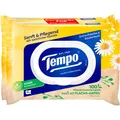 Produktbild: Tempo Feuchtes Toilettenpapier Sanft & Pflegend Duo-Pack 1-lagig, 2x 42...