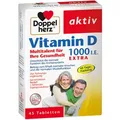 Produktbild: Doppelherz Vitamin D3 1000 I.e. Extra Tabletten 45 St