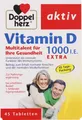 Produktbild: Doppelherz Vitamin D3 1000 I.E. Extra Tabletten 45 St