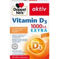 Produktbild: DOPPELHERZ Vitamin D3 1000 I.E. EXTRA Tabletten 45 St. PZN 10556885