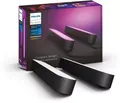 Produktbild: Philips Hue Play Ambi Light Bar Doppelpack Schwarz Color Ambiance - Netzteil LED