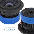 Produktbild: Hifonics ZEUS ZRX-6D2 16,5cm Auto Subwoofer 300 600 Watt RMS MAX 2 x 2 Ohm 6,5