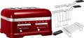 Produktbild: KitchenAid Paket 2, 4-Scheiben Toaster Artisan 5KMT4205, Farbe:Liebesapfelrot