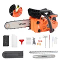 Produktbild: VEVOR 25cc Benzin-Kettensäge Motorsäge 1,02PS 305mm 12000U/min Holzschneiden