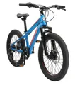 Produktbild: Bikestar Mountainbike 20 Zoll Kinderfahrrad, 6 - 9 Jahre, Mädchen, Jungen, 7 Gang Shimano Tourney RD-TY300 Schaltwerk, Kettenschaltung, Scheibenbremsen, Rahmen 28 cm, Hardtail