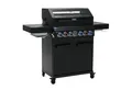 Produktbild: TAINO Gasgrill, PLATINUM YAMARA DARK 4+2, Gusseisenrost, Backburner, Sear-Brenner