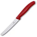 Produktbild: VICTORINOX Gemüsemesser Swiss Classic silber, rot