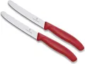 Produktbild: 2 Stk. Original VICTORINOX Brotzeitmesser Messer Wurstmesser Küchenmesser. NEU!